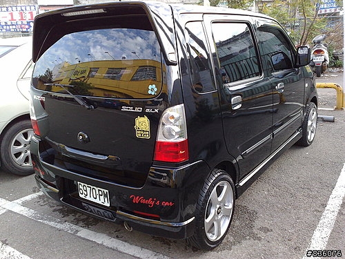 [求助]solio有尾翼版想裝自行車架