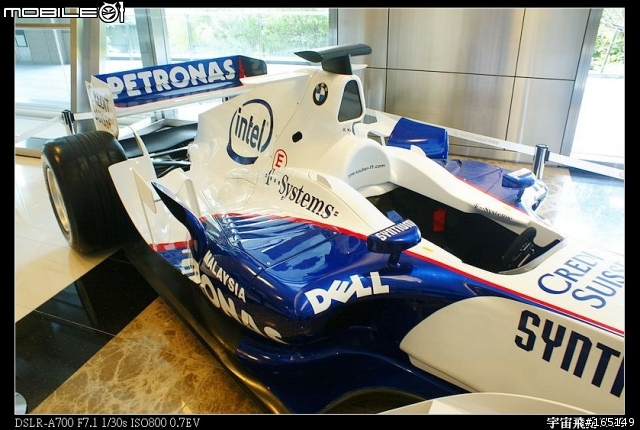 2008年9月26日至9月28日新加坡F1展示車