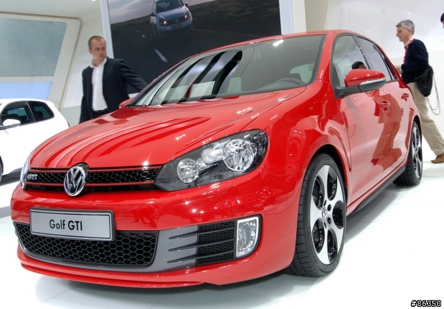 2008巴黎車展 Volkswagen VI GTI 現場照片