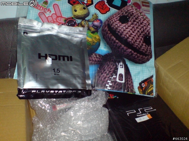 [遲來的簡易型開箱文]PS3 80G + 小小大星球(附完整的贈品) ......