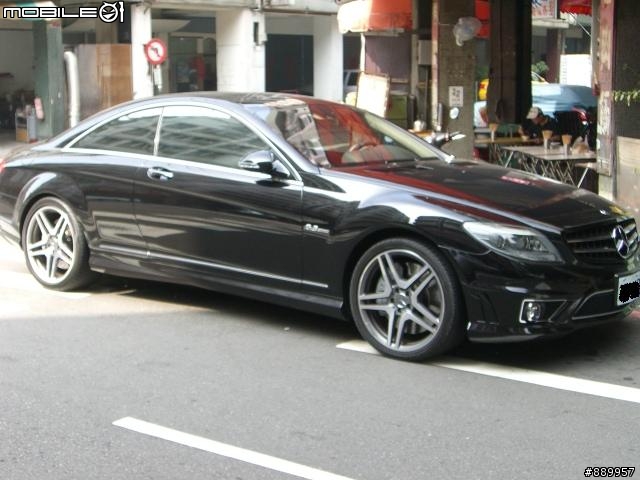 台中市拍到的黑色CL63 AMG