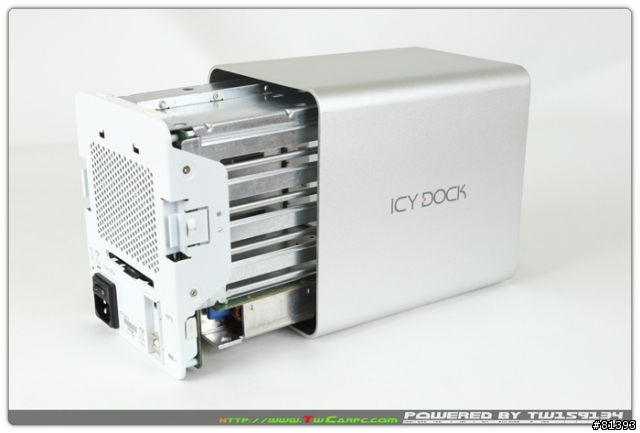 ICY DOCK MB561US-4S USB+eSATA 四層式硬碟外接盒