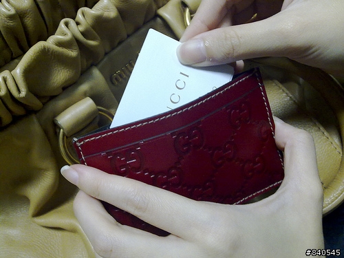 [分享]Gucci名片夾with台灣沒有的顏色