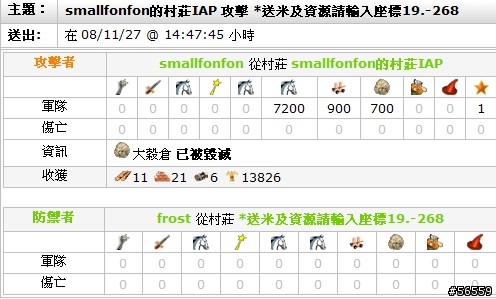 [Travian S2]江山代有才人出，看今日我04大暴走_推倒frost戰記