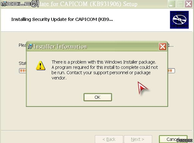 ThinkPad T60安裝微軟更新hot fix(MS07-028)問題!!