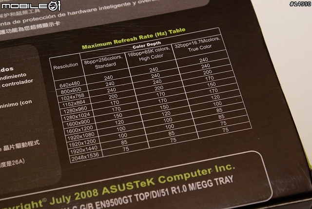 三輸出平價顯示卡大戰：ASUS EAH4670 v.s. ASUS EN9500GT TOP
