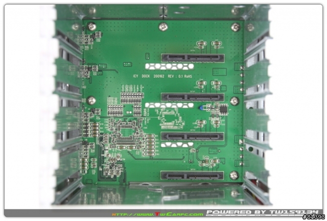 ICY DOCK MB561US-4S USB+eSATA 四層式硬碟外接盒