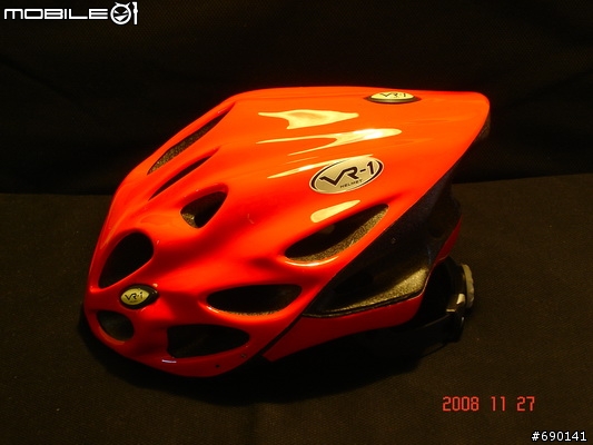 迷人的 VR-1法拉利紅 腳踏車安全帽