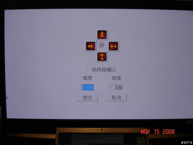 國際牌 TH-42PZ85T與筆電間的橋樑 HDMI線材及畫面簡單測試