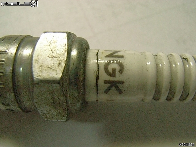 火星塞這樣的顏色可以嗎？