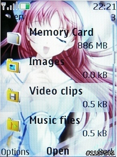 [S40 240*320] Da Capo 戀愛學園主題 (not D. C. II)