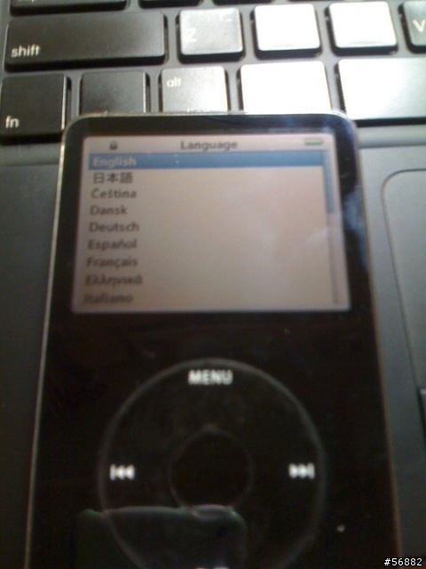 iPod Video 上鎖無法解開