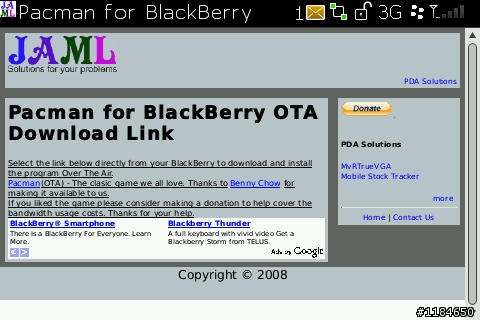 BlackBerry - 使用 Aerize Card Loader 安裝程式到SD卡裡