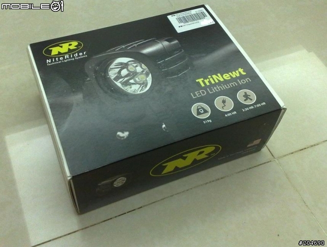 [開箱文] Niterider TriNewt車用LED頭燈