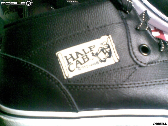 （開箱）VANS CLASSICS HALF CAB 黑色皮革 中統休閒鞋
