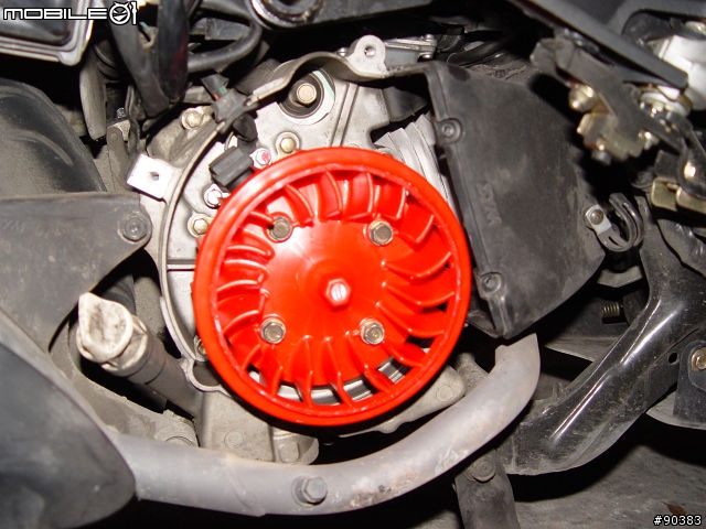 『業餘』SYM GT125 更換G5冷卻風扇
