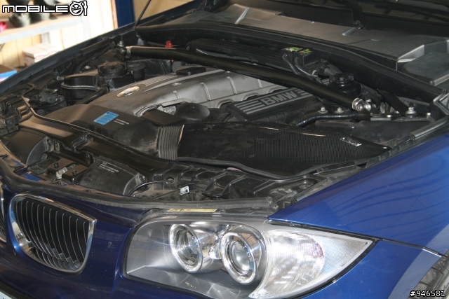 bmw e87 130 SIMOTA進氣套件廠商測試安裝實錄