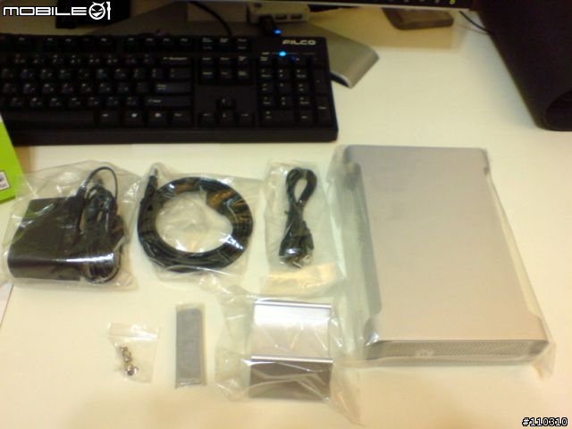 [開箱] Macally G-S350SU 3.5" USB/eSATA硬碟外接盒 with WD10EACS