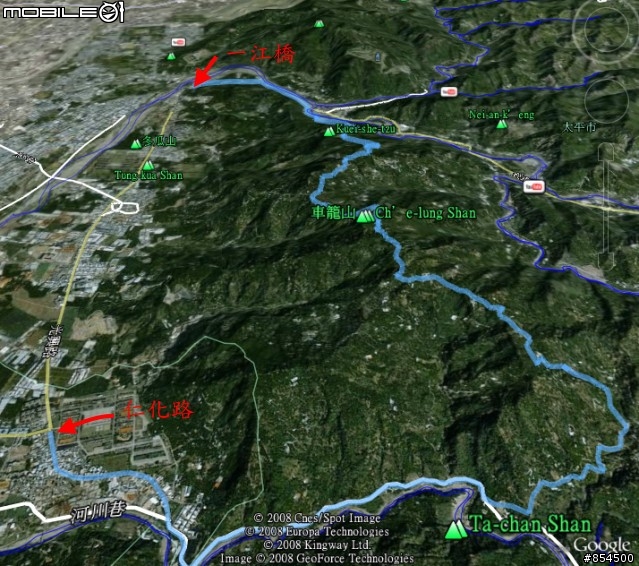 太平市山脈縱走-一江橋-龍寶橋-後璧農路-牛角坑-黃竹-竹仔坑路線介紹