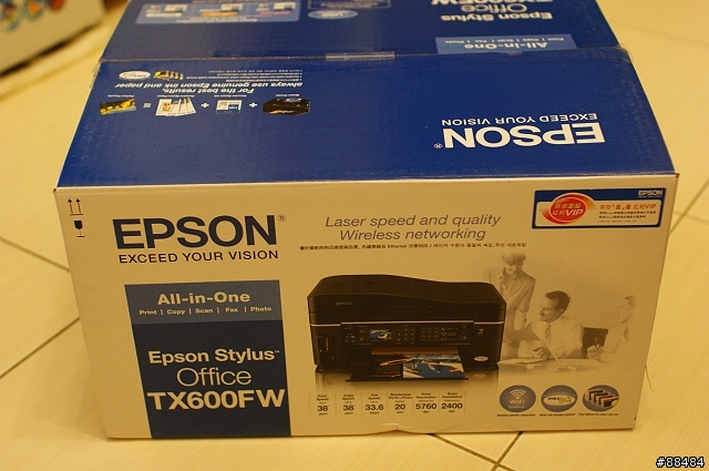 [開箱]十項全能無線傳真複合機-EPSON STYLUS TX600FW