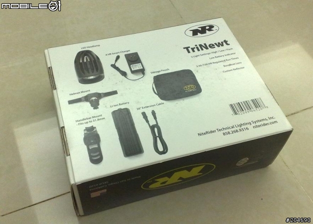 [開箱文] Niterider TriNewt車用LED頭燈