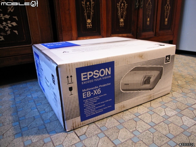 [開箱] 驚!!!!不用VGA也能傳輸  Epson EB-X6投影機
