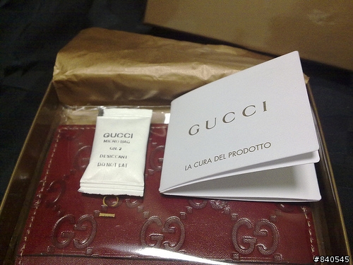 [分享]Gucci名片夾with台灣沒有的顏色