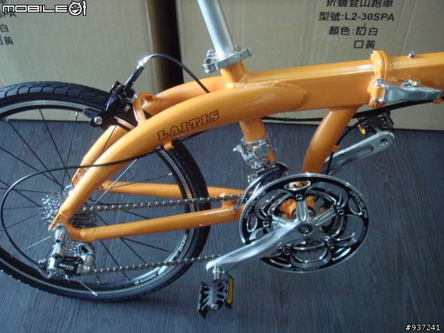[開箱文]30速跑車小折-LAITIS-折疊登山跑車