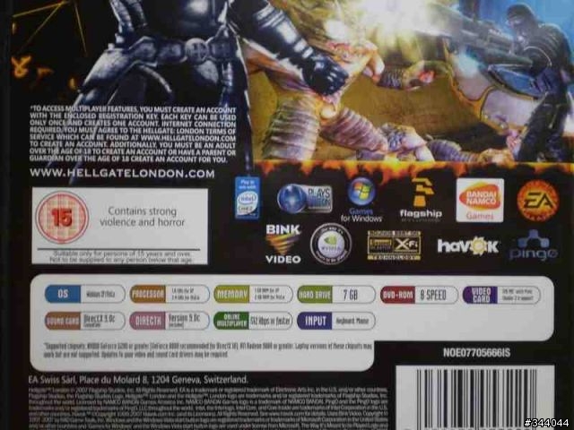 HELLGATE LONDON 開箱及低階顯卡測試