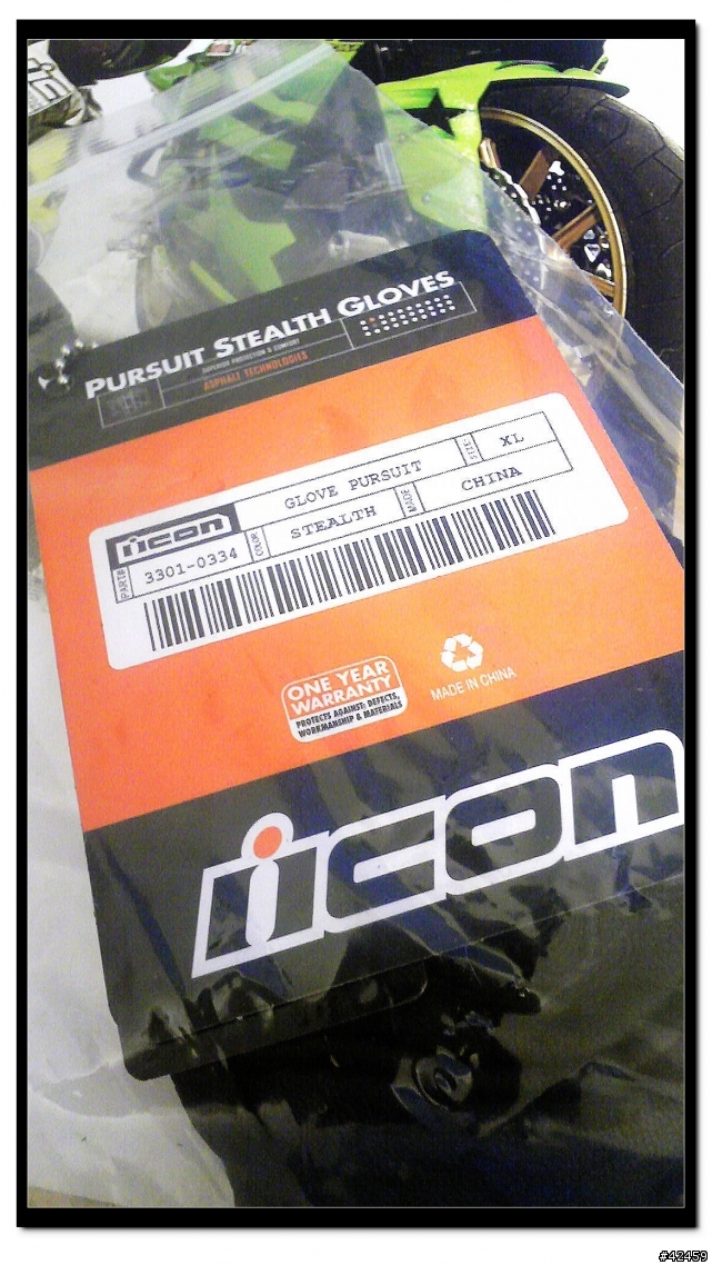 [開箱] ICON 手套 PURSUIT GLOVE [STEALTH]