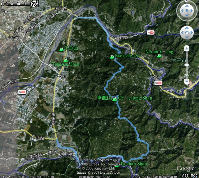 太平市山脈縱走-一江橋-龍寶橋-後璧農路-牛角坑-黃竹-竹仔坑路線介紹