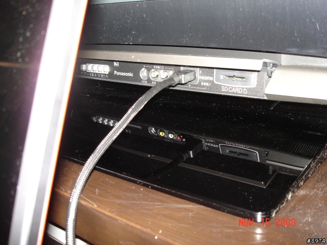 國際牌 TH-42PZ85T與筆電間的橋樑 HDMI線材及畫面簡單測試