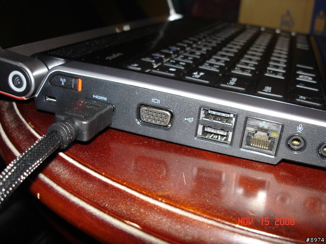 國際牌 TH-42PZ85T與筆電間的橋樑 HDMI線材及畫面簡單測試