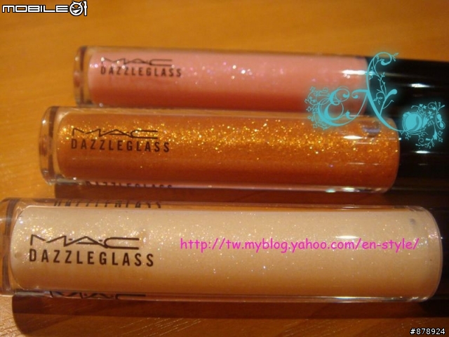 【新品試色】☆M.A.C. Holiday 2008 : Red She Said 系列 の Dazzleglass 星光魔唇 3色☆