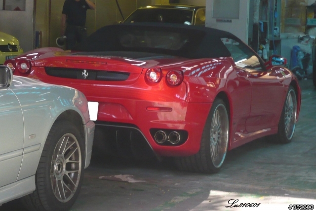 今天看到的馬沙拉蒂GranTurismo S&法拉利F430 Spider