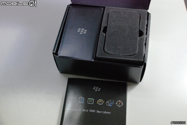 『開箱』黑莓機9000-Blackberry Bold-超不專業第一次開箱