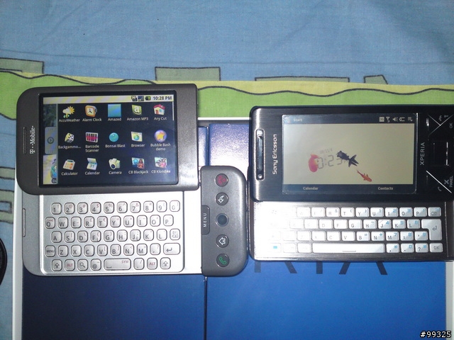 今天我在香港的Sony Ericsson X1行貨