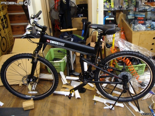 [開箱]等到快不想騎車........hummer bike(SWISSBIKE LX)......