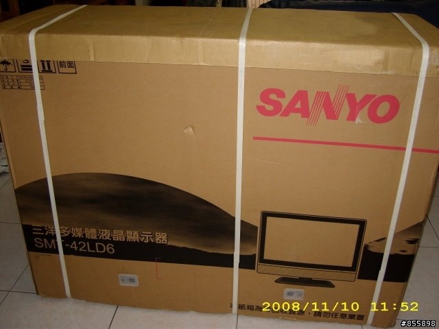 [開箱文]SANYO三洋42吋Full HD液晶顯示器( SMT-42LD6)(圖超多)