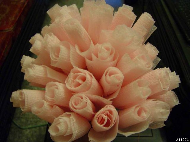 心意最重要~~ 給老媽的生日折花~~