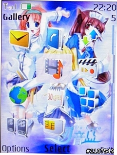[S40 240*320] Da Capo 戀愛學園主題 (not D. C. II)