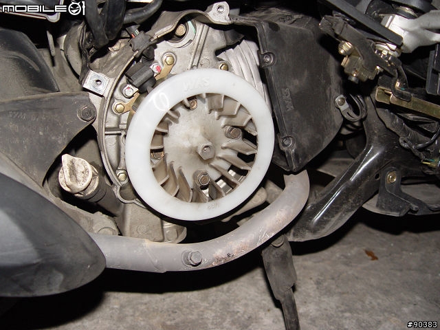 『業餘』SYM GT125 更換G5冷卻風扇