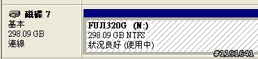 FUJITSU 2.5 Wyvo D 320G 簡單開盒的疑問,NTFS佔用CPU的使用率較高?