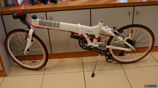 [陽極"完工"分享] DAHON VD18 立管 座管 陽極分享 part 2 (霧黑)