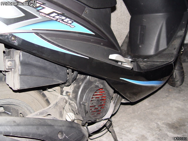 『業餘』SYM GT125 更換G5冷卻風扇