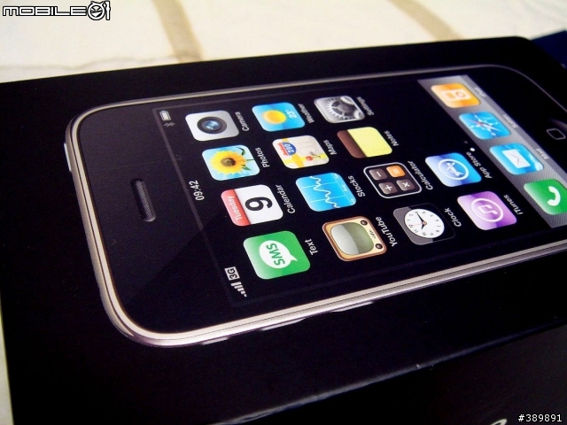 Apple iphone3G 入手開箱心路歷程