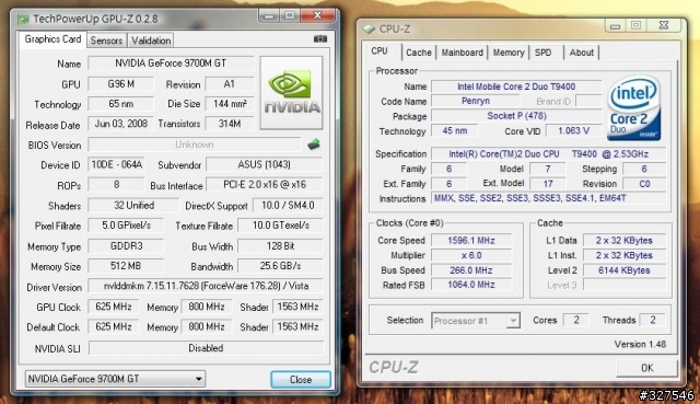 ASUS G71 頂級筆電 開箱文--11/27新增測試圖