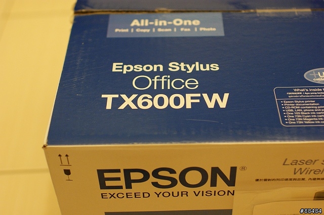 [開箱]十項全能無線傳真複合機-EPSON STYLUS TX600FW