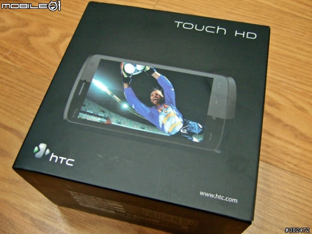 [!!開箱文!!]HTC年度影音旗艦機 HTC TOUCH HD T8282
