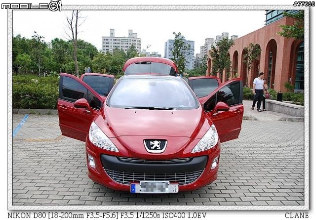 久違了~遲來的PEUGEOT 308開箱文! (第二彈) (夜間儀錶板照片追加!)